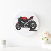 MV Agusta Brutale 1000RR Große Wanduhr (Zuhause)