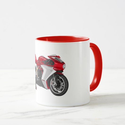 MV Agusta Superveloce Tasse (VorderseiteRechts)