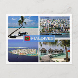 MV Maldives Postkarte