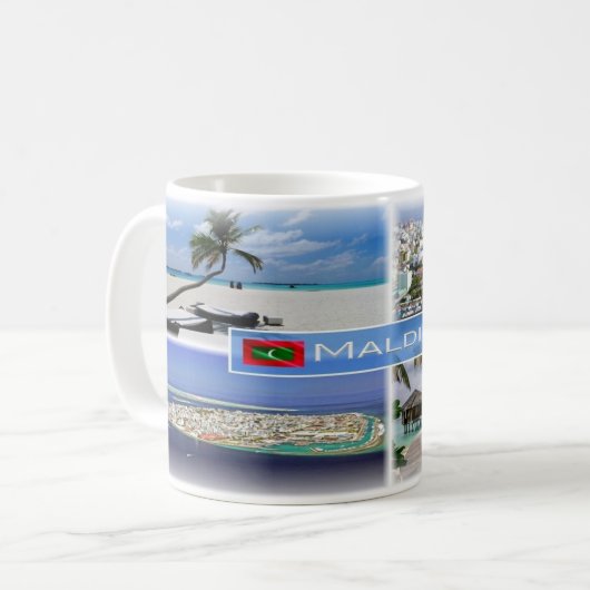 MV Malediven - Malè - Kaffeetasse (Vorderseite Links)