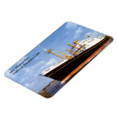 MV Westerdam, Holland America Line Magnet (Linke Seite)