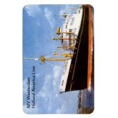 MV Westerdam, Holland America Line Magnet (Vertikal)