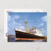 MV Westerdam Holland America Line Postkarte (Vorne/Hinten)