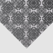 MVB Black Imitats Lace Gray Seidenpapier (Detail)