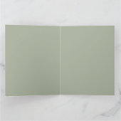 MVB Blue Aquamarin-Imitat-Glas Karte (Innenseite)