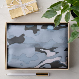 MVB Cameo Light Blue Design Seidenpapier