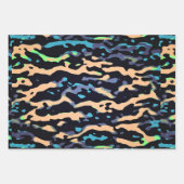 MVB Cameo Masculine Blue 2 Design Geschenkpapier Set (Vorderseite)