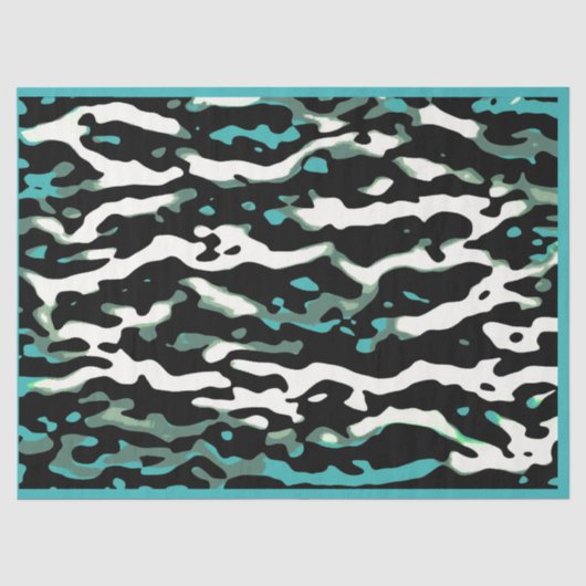 MVB Cameo Masculine Green 2 Design Seidenpapier (Vorderseite)