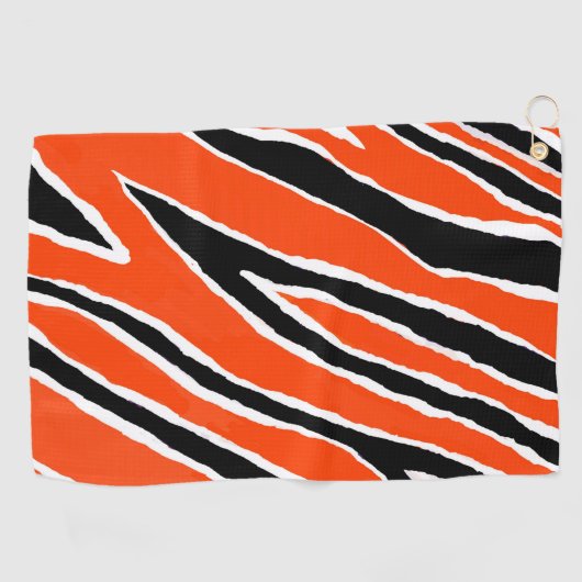 MVB Camouflage - Grünes Design Golfhandtuch (Horizontal)