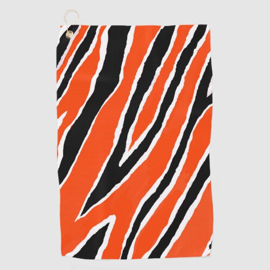 MVB Camouflage - Grünes Design Golfhandtuch (Vorderseite)