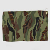 MVB Camouflage - Grünes Design Golfhandtuch (Horizontal)
