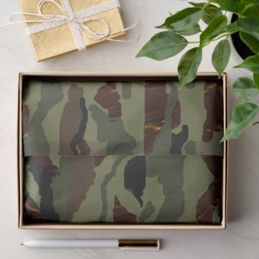 MVB Camouflage Muster Gewebe Seidenpapier (Geschenk)