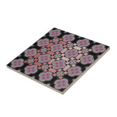 MVB Chic Gerbera Blume Pink Slick Tile 2 Fliese (Seite)