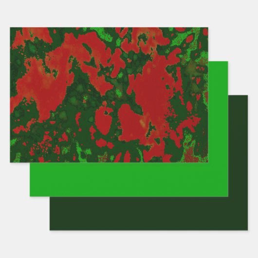 MVB Christmas Marble Design Geschenkpapier Set (Set)