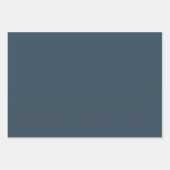 MVB Double Diamond Tribal Blue Muster Geschenkpapier Set (Vorderseite 3)