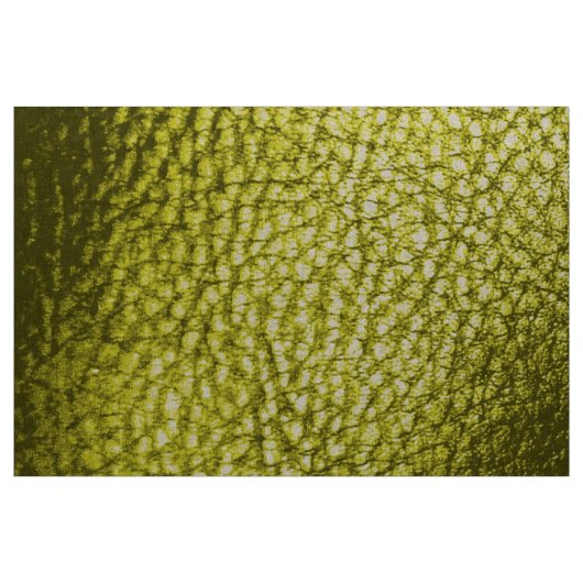 MVB Gelbe grüne Imitate Ledergewebe Stoff (Yard (91,4 cm))