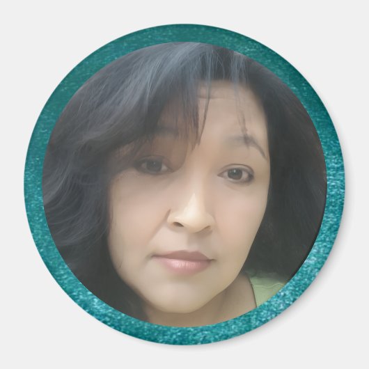 MVB-Imitate Aquamarines, individuell anpassbares D Magnet (Vorne)