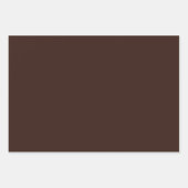 MVB Imitats Brown Suede Expresso Koordination Desi Geschenkpapier Set (Vorderseite 3)