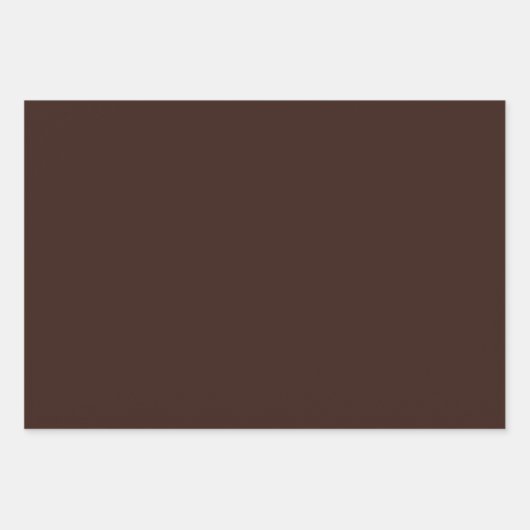 MVB Imitats Brown Suede Expresso Koordination Desi Geschenkpapier Set (Vorderseite 3)