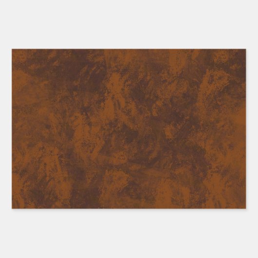 MVB Imitats Brown Suede Expresso Koordination Desi Geschenkpapier Set (Vorderseite)