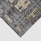 MVB Kariert Grau-Beige-Design Seidenpapier (Detail)