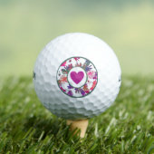 MVB Liebesbouquet-Design Golfball (Insitu T-Shirt)