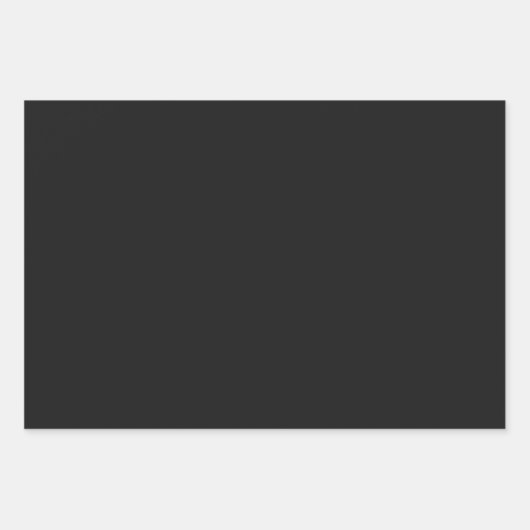 MVB Lumber Jack Black & Grau Kariert Geschenkpapier Set (Vorderseite 3)