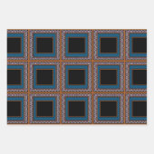 MVB Mexican Monogram Able Acceleration Border Geschenkpapier Set (Vorderseite)