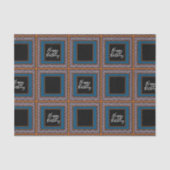 MVB Mexican Monogram Able Acceleration Border Seidenpapier (Vorderseite)