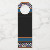 MVB Mexican Monogram Able Accelerator Border Desig Flaschenanhänger (Rückseite)