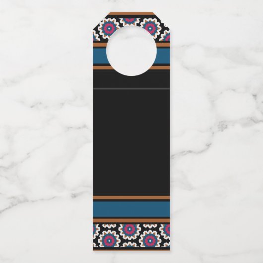 MVB Mexican Monogram Able Accelerator Border Desig Flaschenanhänger (Rückseite)