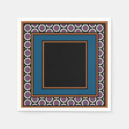 MVB Mexican Monogram Able Accelerator Border Desig Serviette