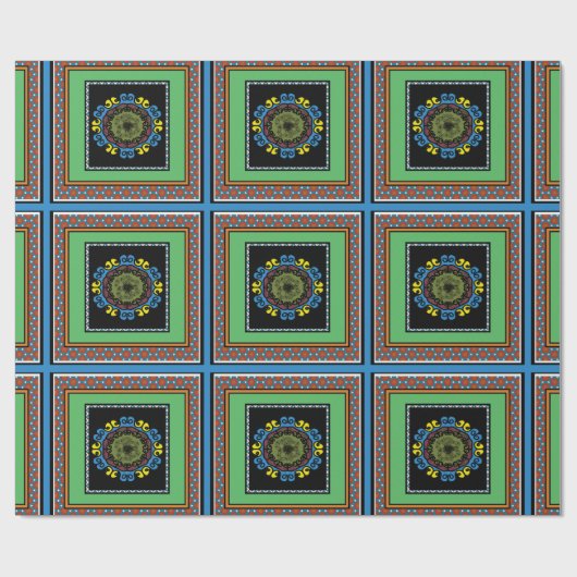 MVB Mexican Pride 1 Design. Geschenkpapier (Flach)