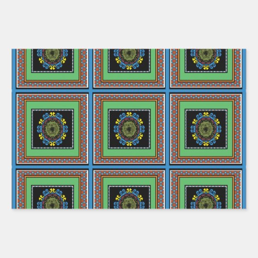 MVB Mexican Pride 1 Design Set 2 Geschenkpapier Set (Vorderseite)