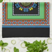 MVB - Mexikanischer Stolz-1-Design Geschirrtuch (Gefaltet)