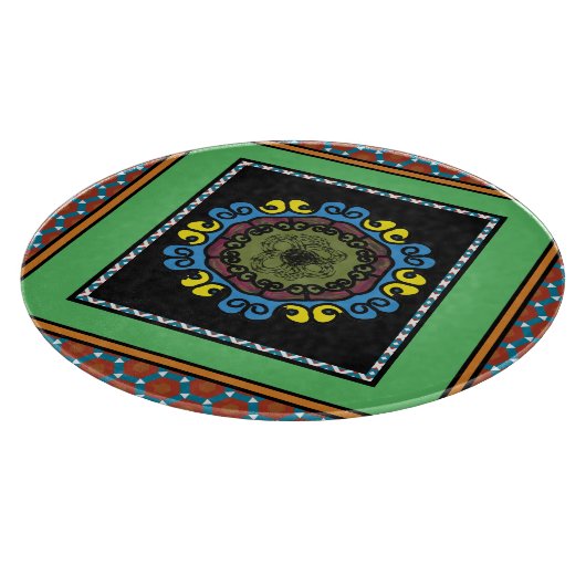 MVB - Mexikanischer Stolz-1-Design Schneidebrett (Ecke)