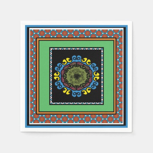 MVB - Mexikanischer Stolz-1-Design Serviette (Vorderseite)