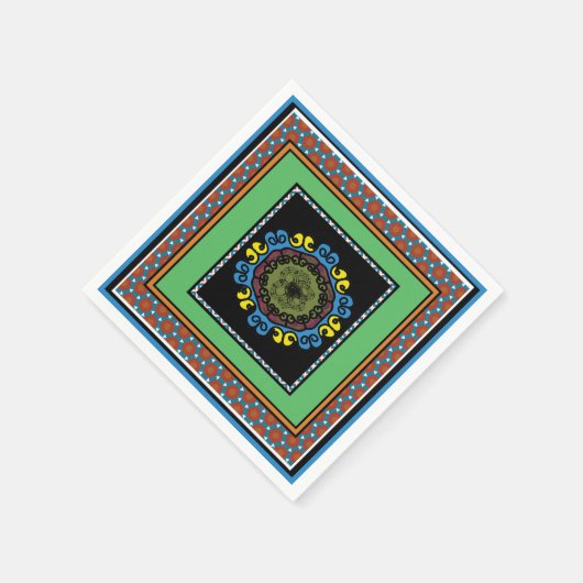 MVB - Mexikanischer Stolz-1-Design Serviette (Ecke)