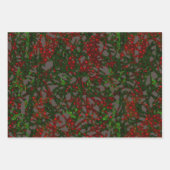 MVB Mistletoe Foliage Design Geschenkpapier Set (Vorderseite)