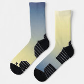 MVB Ombre Yellow Blue Socken (Links)