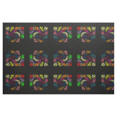 MVB Psychedelic Swirl Fabric Design 1 Stoff (Fat Quarter (45,7 x 55,9 cm))
