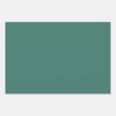 MVB Retro Blue-Muster mit gelber Blume Geschenkpapier Set (Vorderseite 3)