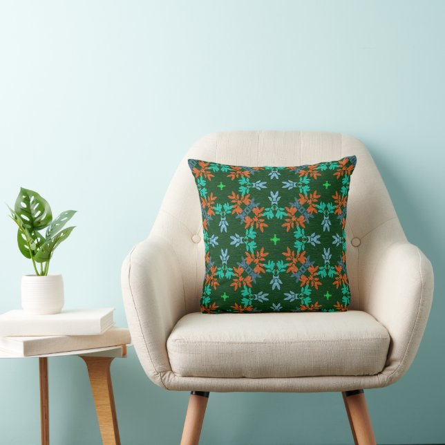 MVB Retro Foliage Style Kissen (Stuhl )