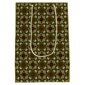 MVB Rich Bronze Gold Design Mittlere Geschenktüte (Rückseite)