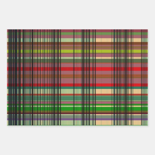 MVB Santa's Elf Hellper Design Geschenkpapier Set (Vorderseite 2)