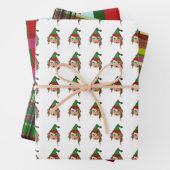 MVB Santa's Elf Hellper Design Geschenkpapier Set (Beispiel)