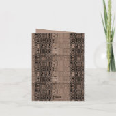 MVB Sepia-Imitat Glasverpackungspapier (Rückseite)