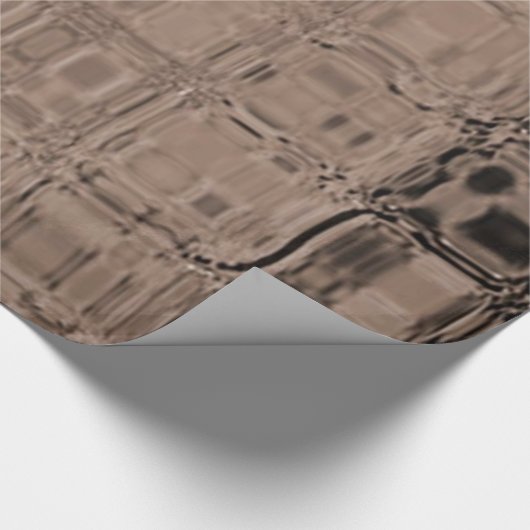 MVB Sepia-Imitat Glasverpackungspapier Geschenkpapier (Ecke)
