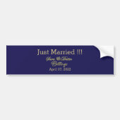 MVB Solid Navy - Blue Square Sticker Autoaufkleber (Vorne)