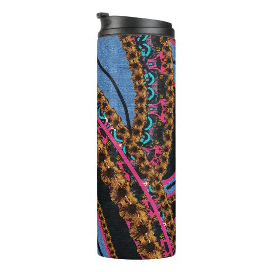 MVB Textile Abstrakte Creative Pieces Thermosbecher (Nach rechts gedreht)